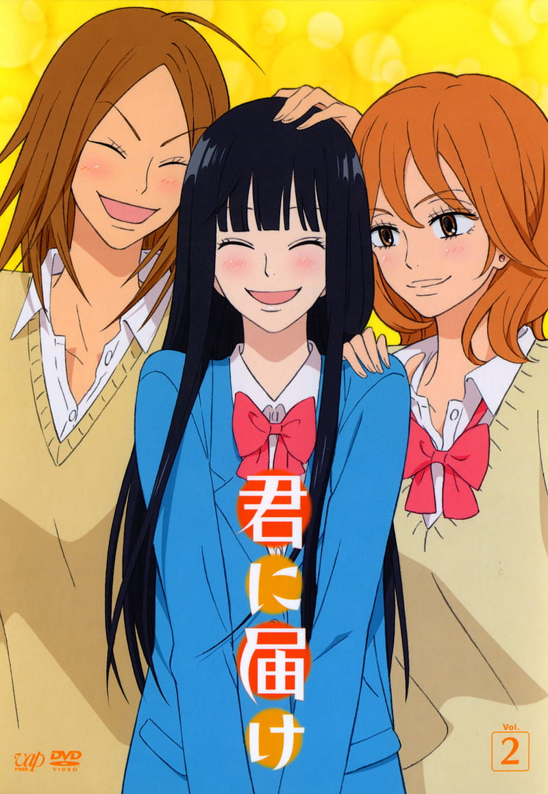 Kimi ni Todoke, anime girls, Kazuichi Arai, Chizuru Yoshida, HD phone wallpaper