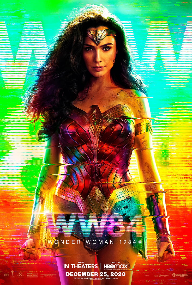 Wonder Woman 1984, poster, HD phone wallpaper
