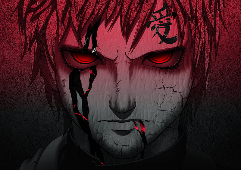 Download Gaara in the Anime series Naruto Wallpaper