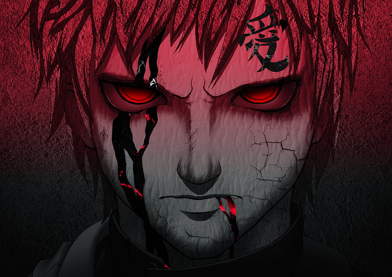 Wallpaper umbrella, character, naruto, sabaku from gaara, ichibi, pran for  mobile and desktop, section сёнэн, resolution 1920x1362 - download