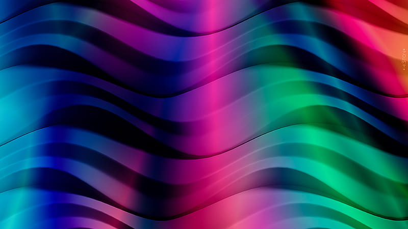 Soothing Color Waves , abstract, artist, artwork, digital-art, HD wallpaper