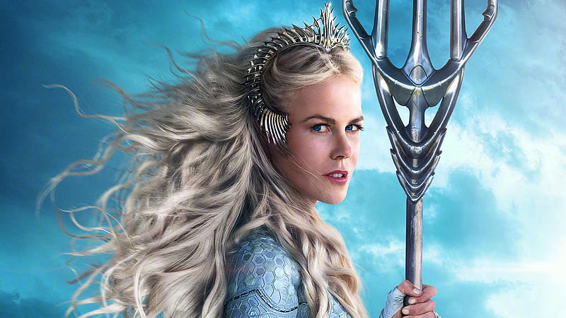 Queen Atlanna As Nicole Kidman In Aquaman Movie, aquaman-movie, 2018-movies, movies, nicole-kidman, HD wallpaper