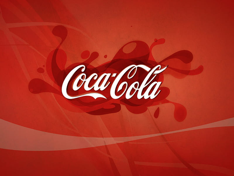 Coca-cola, abstract, coca, cola, drink, live, logo, logos, red, HD wallpaper