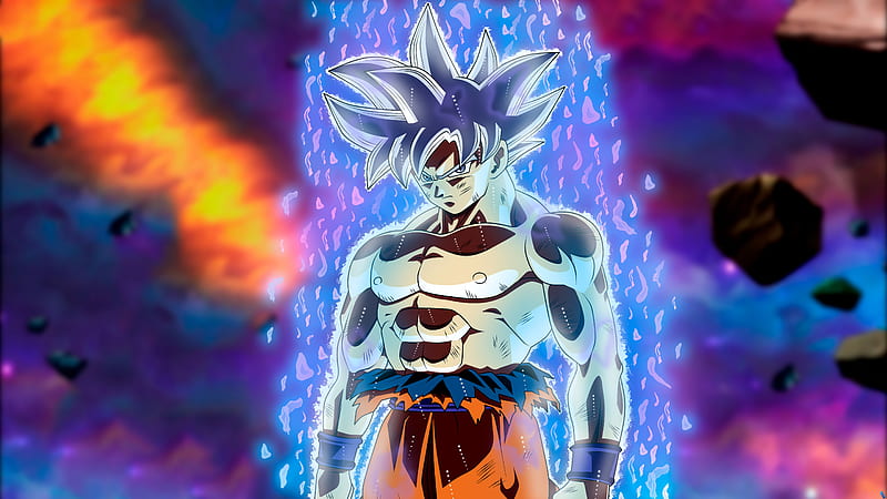 Ultra instict Goku, ball, dragon, full, instinct, real, super, warrior, HD wallpaper