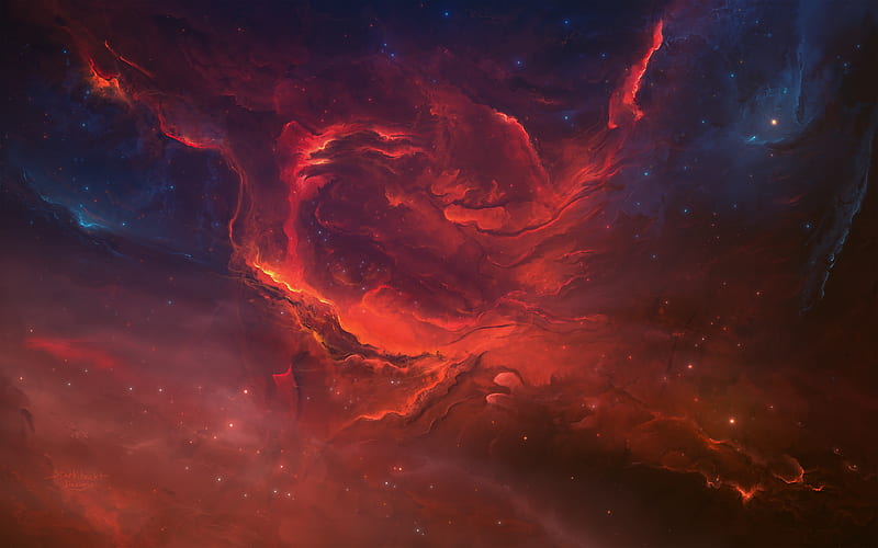 Sci Fi, Nebula, HD wallpaper