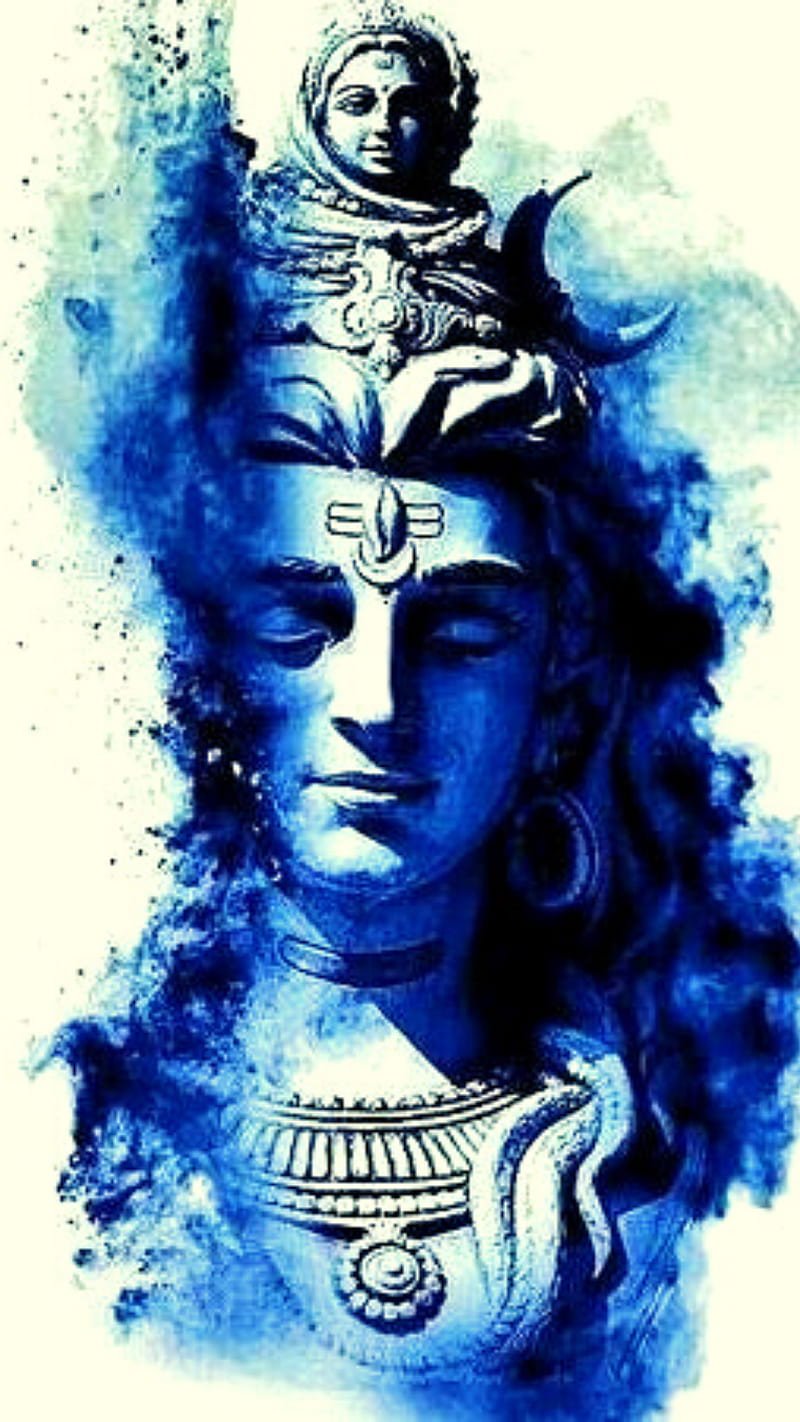 Mahadev, aqua, sivan, siva, shiv, shivan, HD phone wallpaper | Peakpx