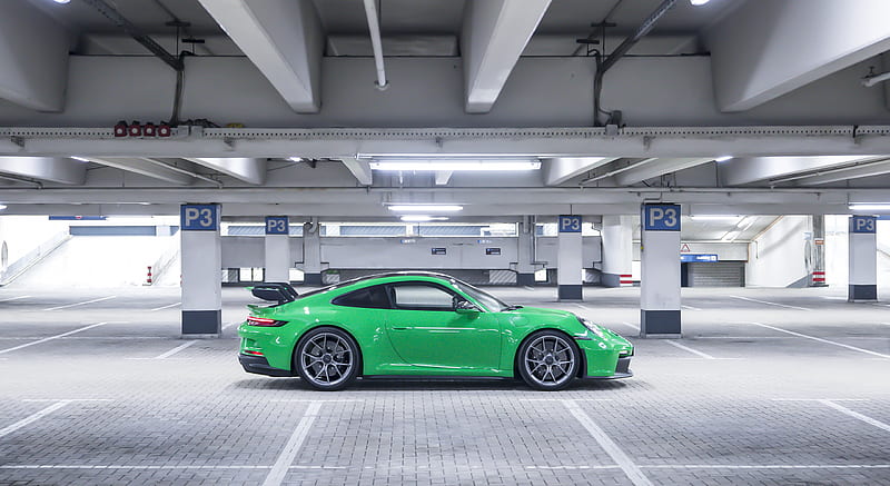 2022 Porsche 911 Gt3 Color Python Green Side Car Hd Wallpaper Peakpx