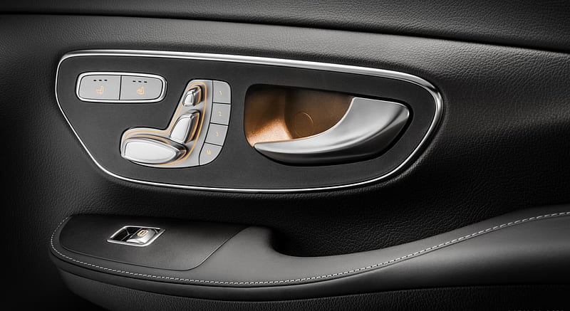 2016 Mercedes-Benz V-Class V250 d AMG Line - Front Seat Air Conditioning - Interior Detail , car, HD wallpaper