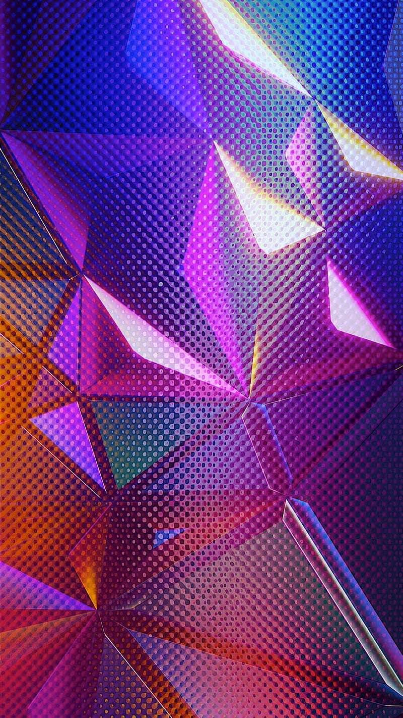 Triangle, abstract, art, background, color, desenho, form, geometry, graphics, pattern, HD phone wallpaper