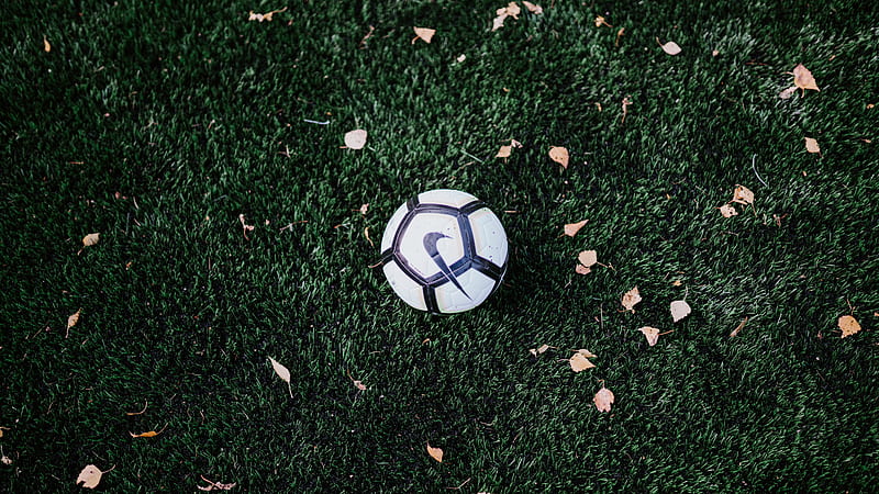 white and black Nike soccer ball, HD wallpaper