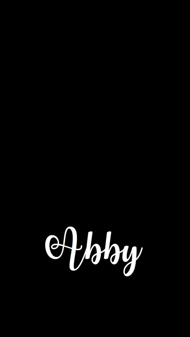37 3D Names for abby