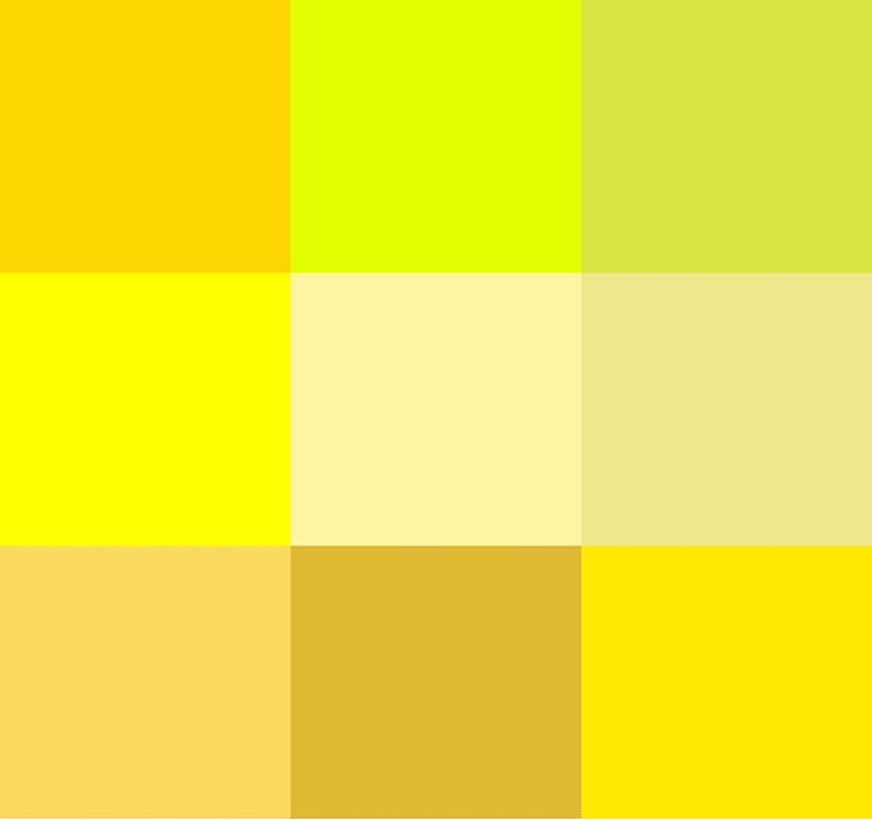 Yellows, variations, Tones, Color, HD wallpaper