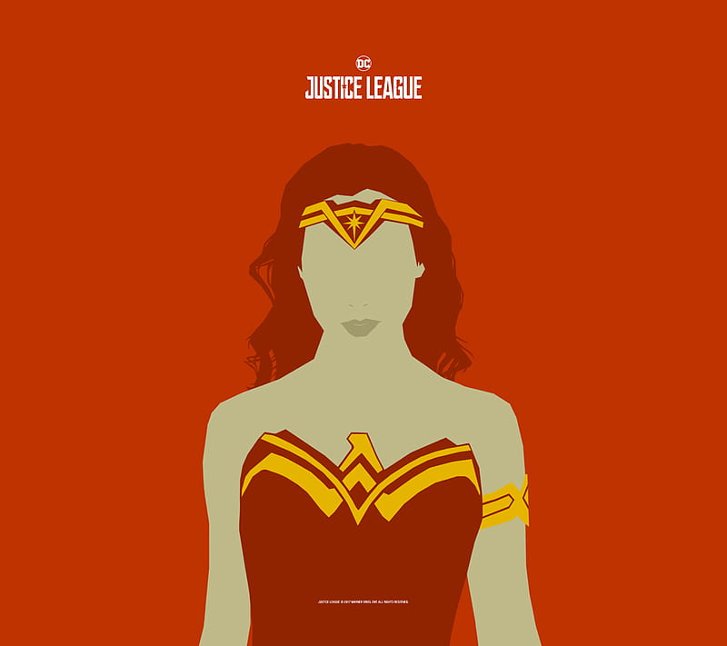 Minimal Wonder Woman, batman, comics, dc, hero, justice, league, super, HD wallpaper
