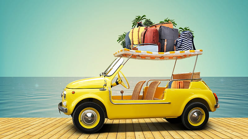 Summer holiday, Handbag, Summer time, Vacation, Sra, Funny, beach, HD  wallpaper | Peakpx