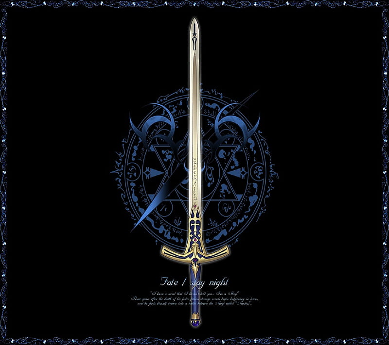 Excalibur, espada sagrada, saber, HD wallpaper