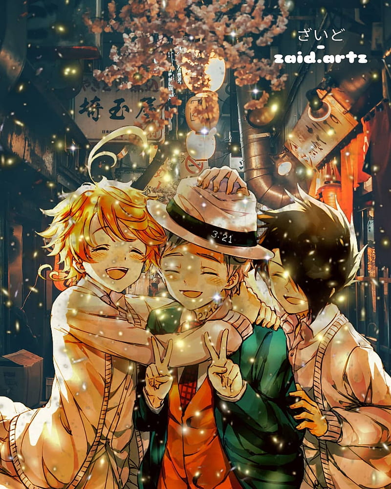 Neverland, anime, thepromisedneverland, HD phone wallpaper | Peakpx