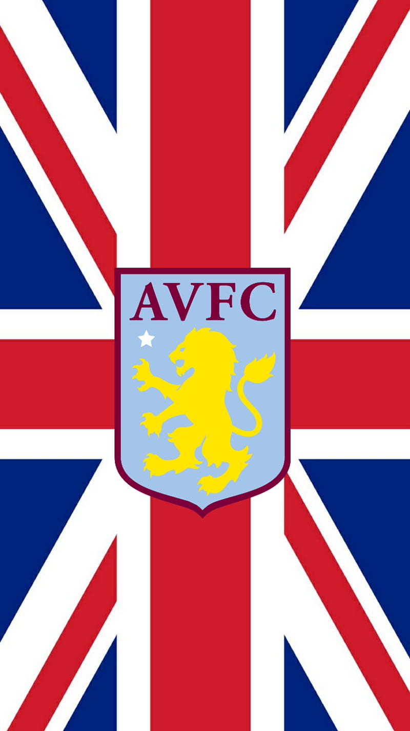 Aston Villa FC, aston villa, british, flag, football, football club, esports, union jack, HD phone wallpaper