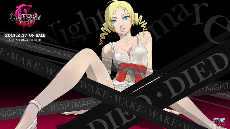 Restricted Area, game, ps3, atlus, catherine, HD wallpaper