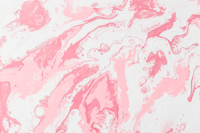abstraction, watercolor, stains, paints, pink, HD wallpaper