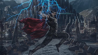 Thor Vs Kratos wallpaper by CrealIshan - Download on ZEDGE™