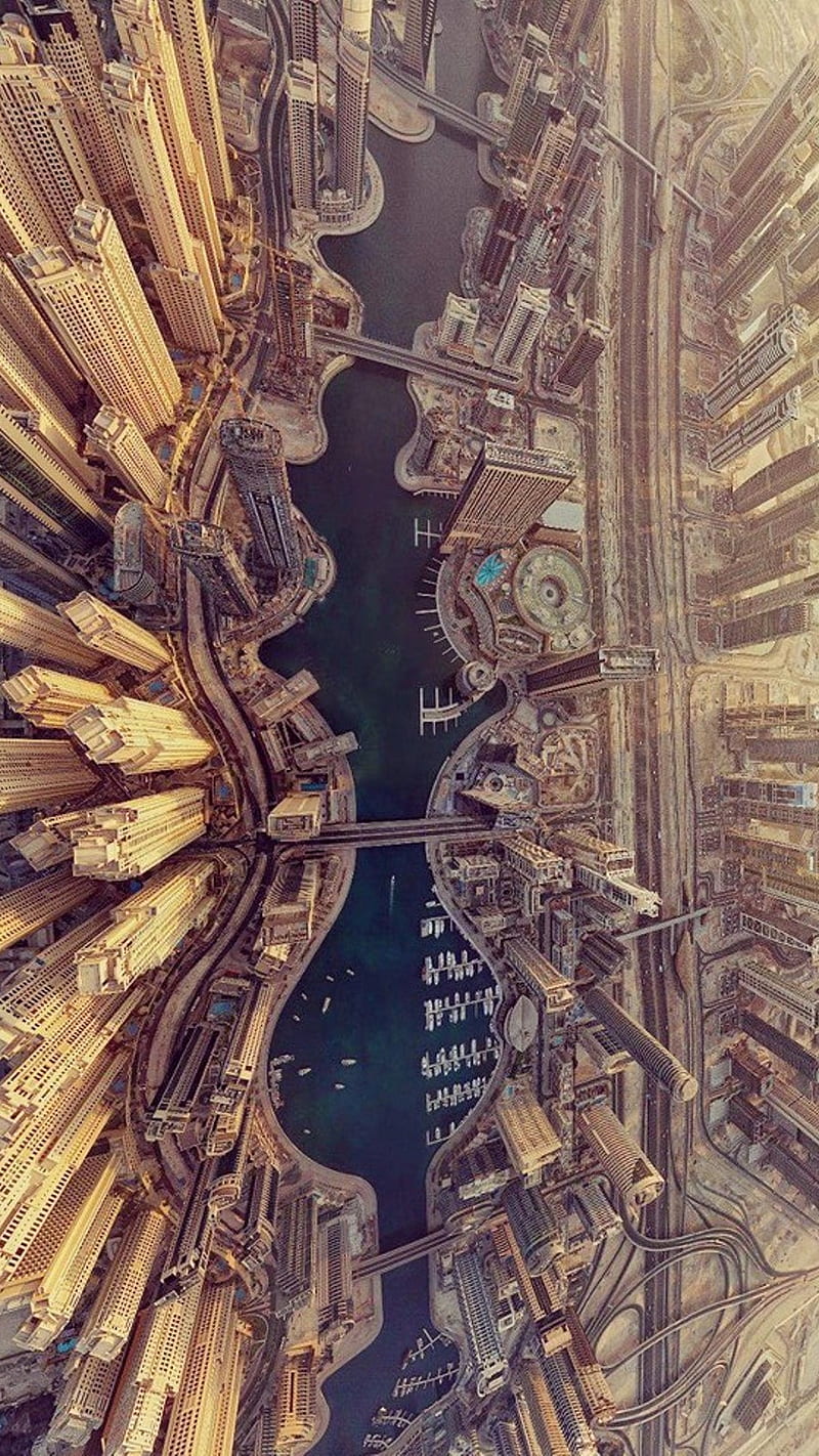 Dubai Breathtaking, skylines, technology, HD phone wallpaper
