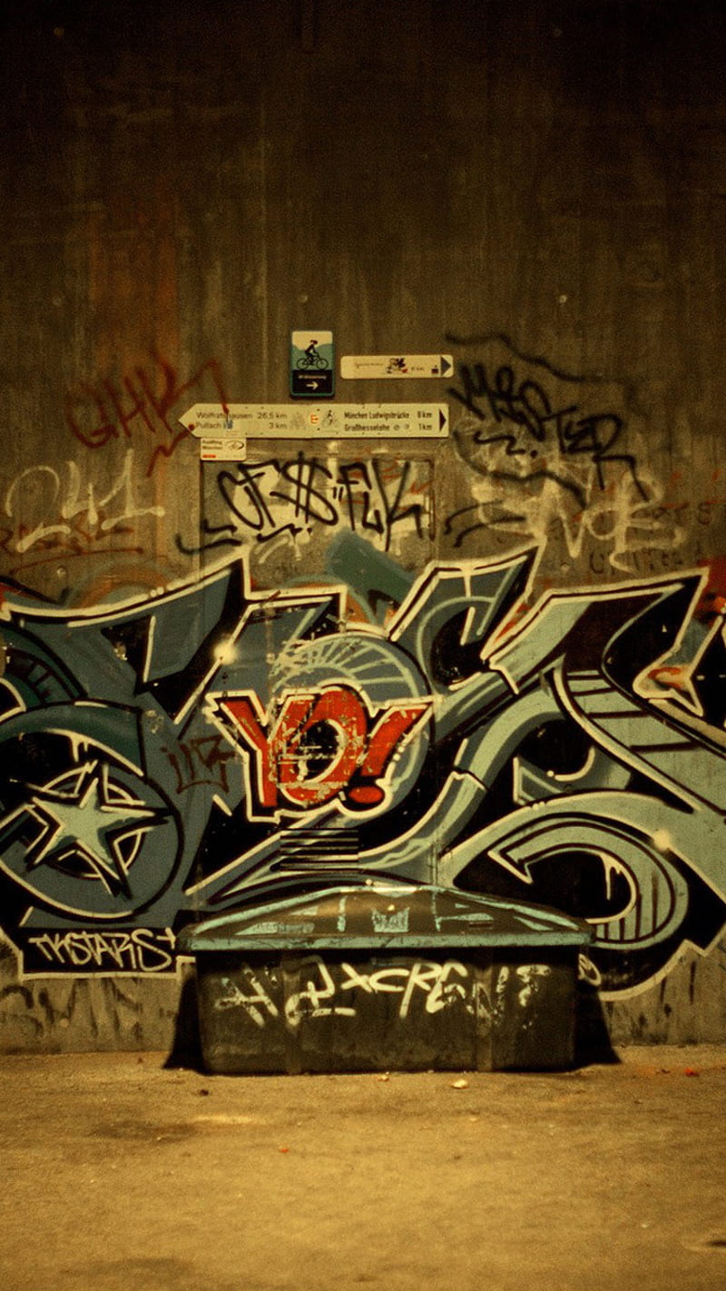 hip hop graffiti background