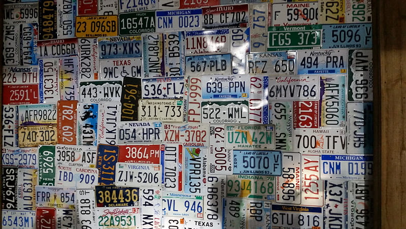 license plate splatter, colorful, art, amazing, splatter, HD wallpaper