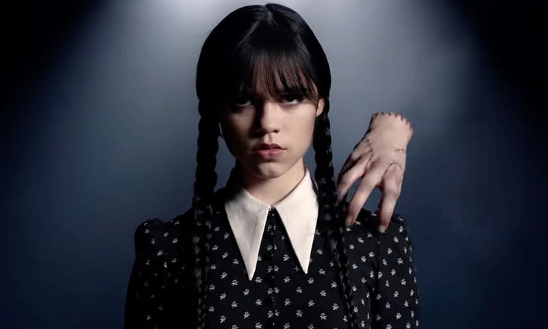 First look at Jenna Ortega as Wednesday Addams: Watch the new teaser!, HD wallpaper