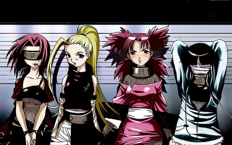Anime, Naruto, Temari (Naruto), Hinata Hyuga, Ino Yamanaka, Sakura Haruno, HD wallpaper