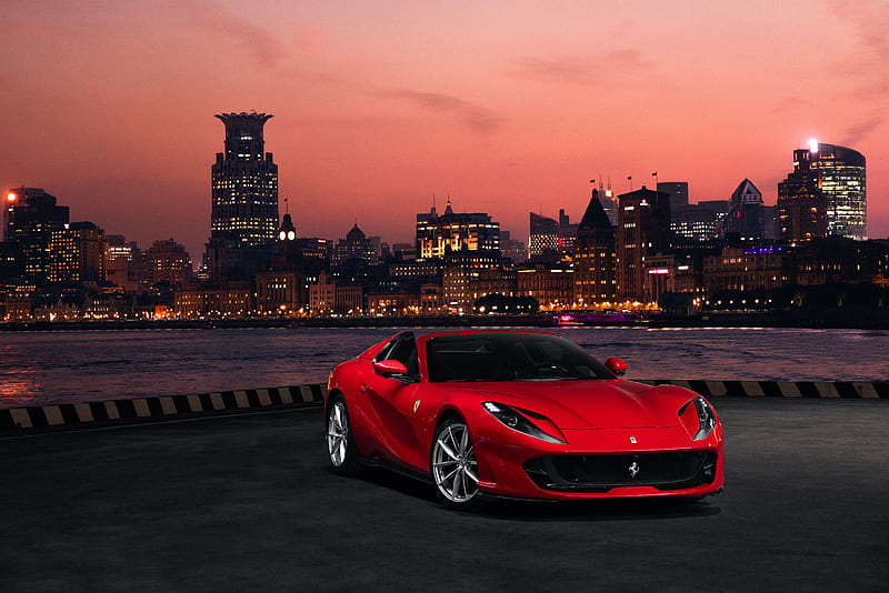 2021 Ferrari 812 GTS, ferrari-812, ferrari, 2021-cars, carros, HD wallpaper