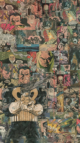 Punisher Marvel Comics 4K Wallpaper #4.2908