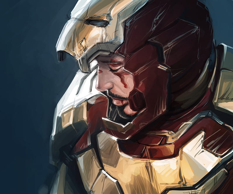 Iron Man Drawn, artwork, comics, concept art, iron man, mark, marvel, HD  wallpaper | Peakpx