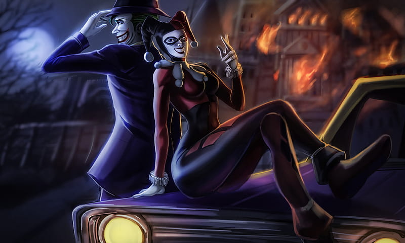 Joker and Harley Quinn Wallpapers  Top 25 Best Joker and Harley Quinn  Backgrounds Download