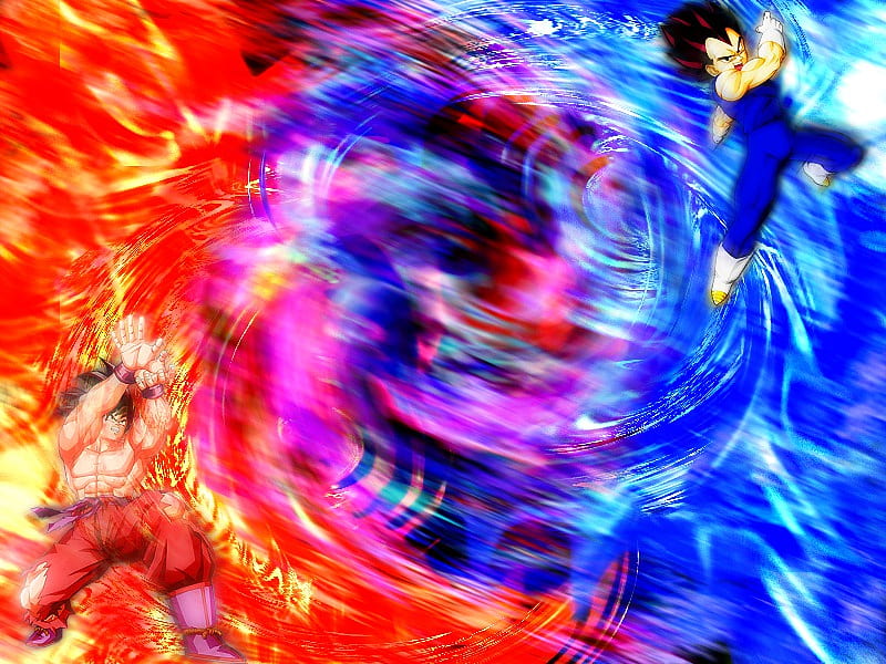 Goku Vs Vegeta, vs, goku, vegeta, HD wallpaper | Peakpx