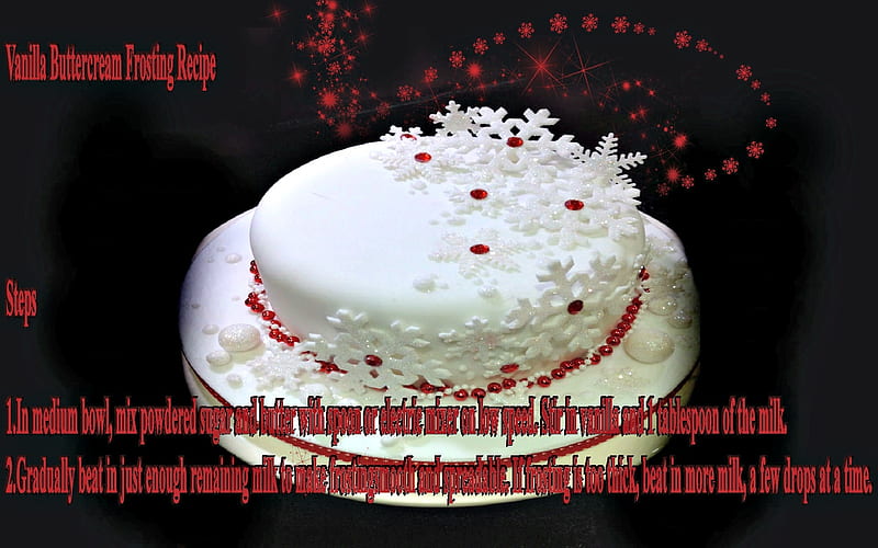 Vanilla Cream Frosting Recipe, Cake, Red, Cream, White, Recipe, graphy, Frosting, Vanilla, HD wallpaper