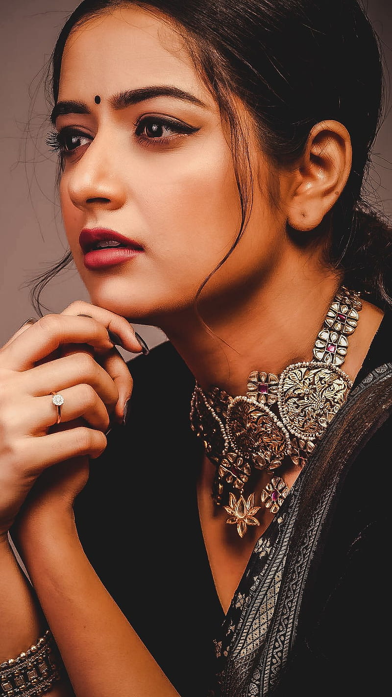 Ashika Ranganath, saree lover, model, HD phone wallpaper | Peakpx