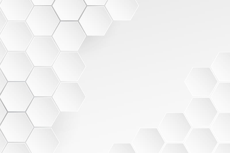White hexagon, abstract, decorative, hexagonal, hive, honeycomb, pattern,  simple, HD phone wallpaper | Peakpx