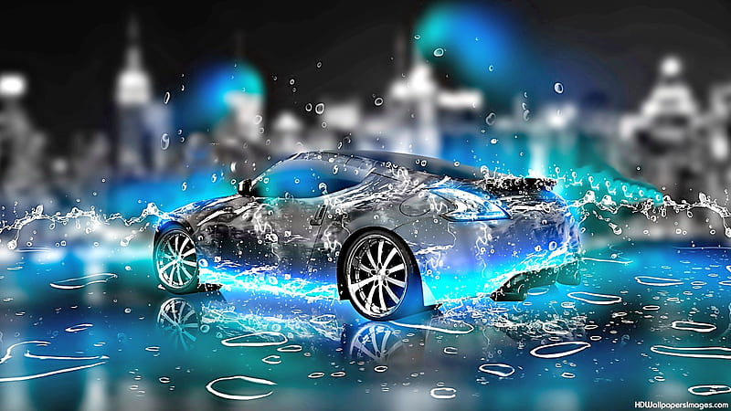 HD car on water wallpapers | Peakpx