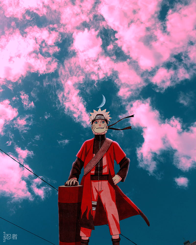 Future Hokage, aesthetic, anime, art, japan, naruto, naruto uzumaki, nature, sky, uzumaki, HD phone wallpaper