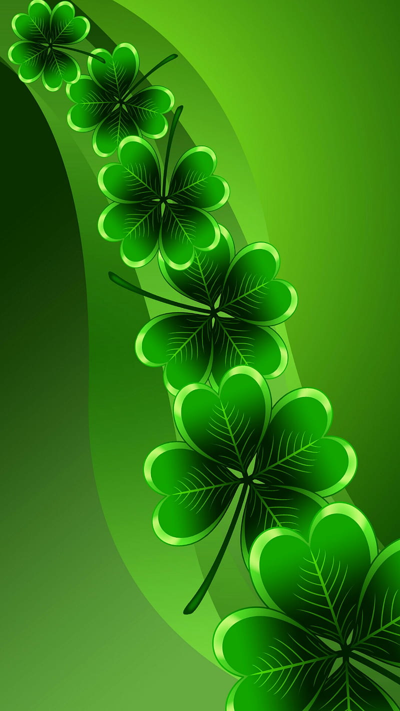 Shamrocks, 4 leaf clover, irish, st paddys day, st patricks day, HD phone  wallpaper | Peakpx