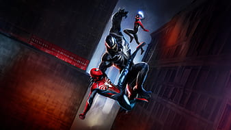 Spider Man 2 Official Key Arts (8k Resolution) Phone + Desktop - games post  - Imgur