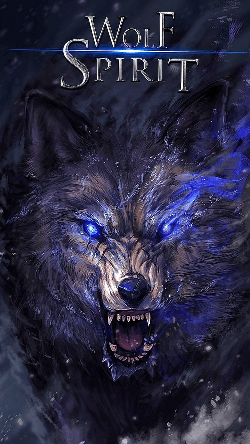 Animated Wolf For Android Wolf .pro. Wolf Artwork, Wolf Background, Wolf Spirit Animal, Vintage Werewolf, HD phone wallpaper