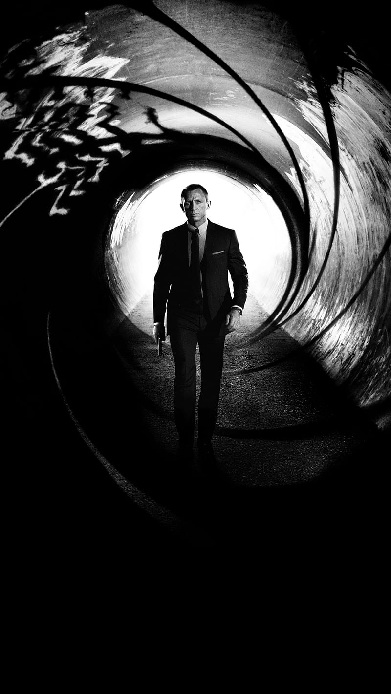 007James Bond, 007, casino royale, dark, gun, james bond, skyfall, spectre, guerra, HD phone wallpaper