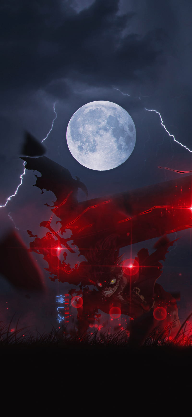 Download Asta Black Clover 4k Dark Angry Demon Wallpaper