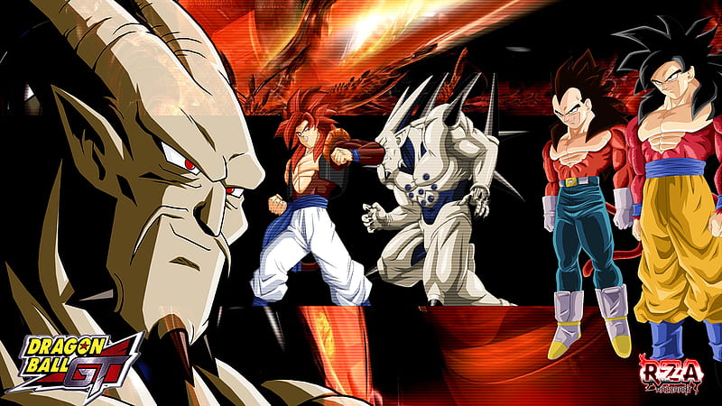 SSJ4 Goku and Vegeta Do The Kamehameha and The Final Flash On Omega #d, Dragon Ball