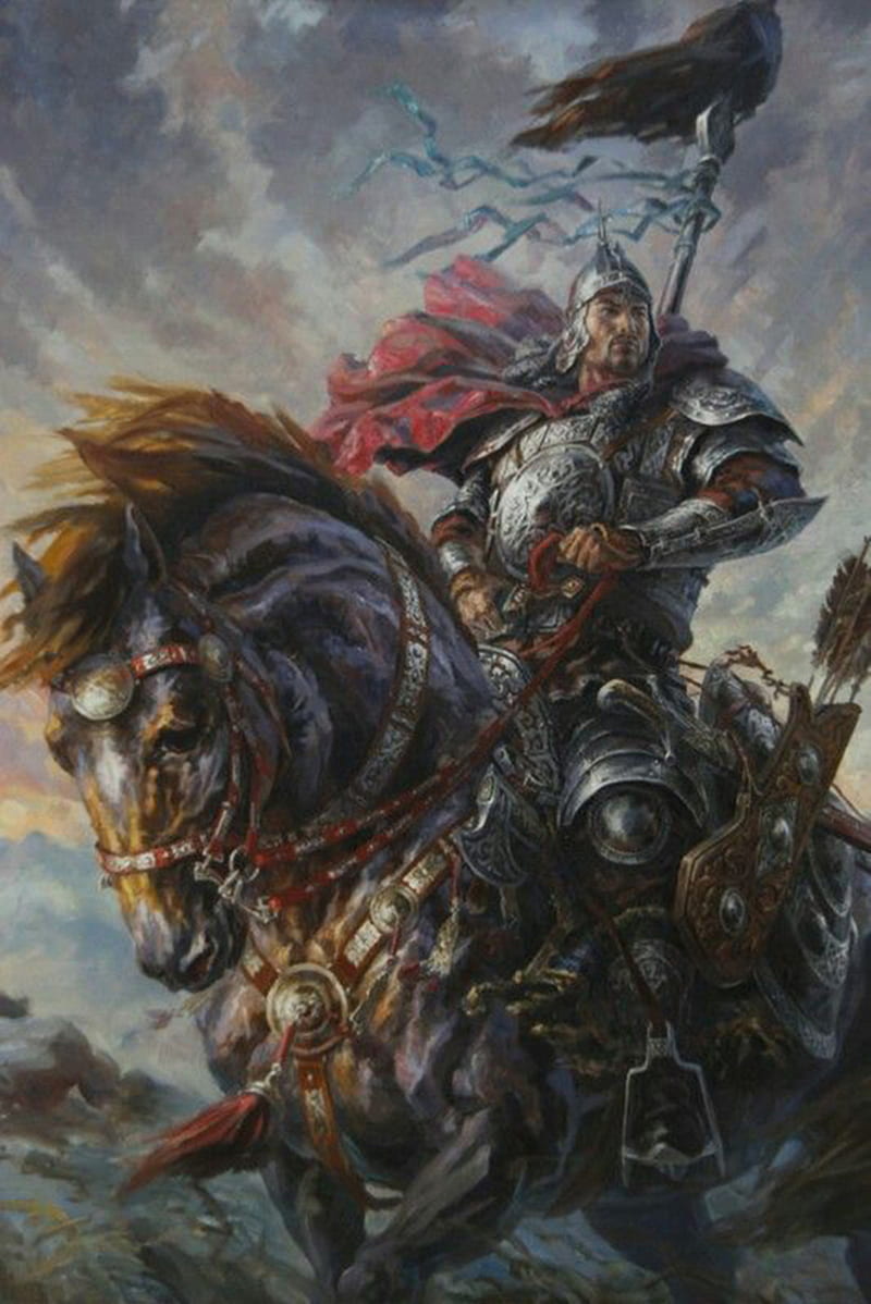turkic warrior, beg, lord, knight, war, turk, HD phone wallpaper