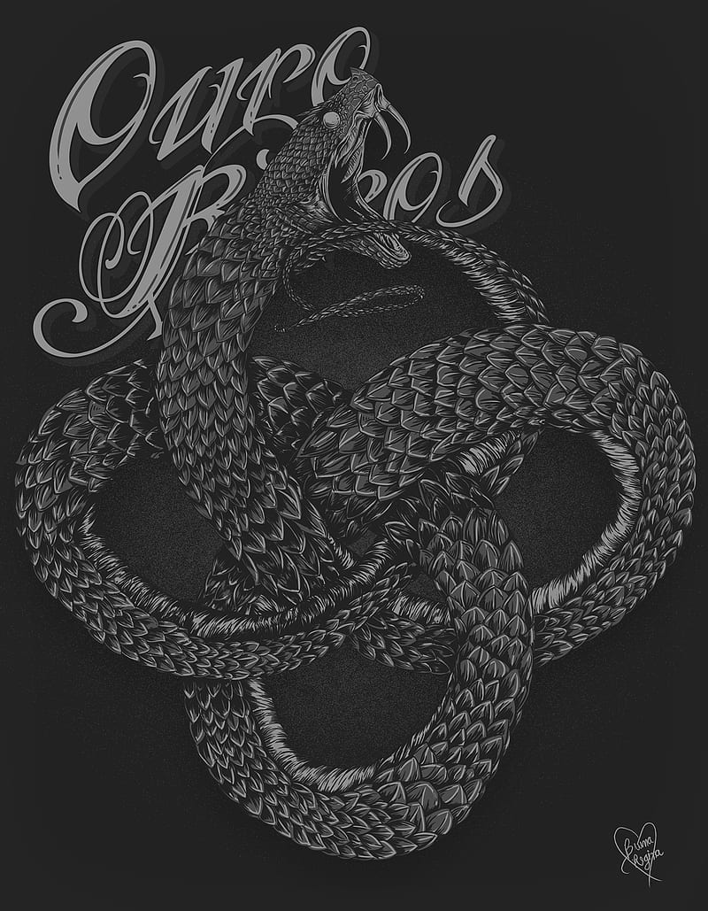 Ouroboros, mythology, norse, snake, HD phone wallpaper | Peakpx
