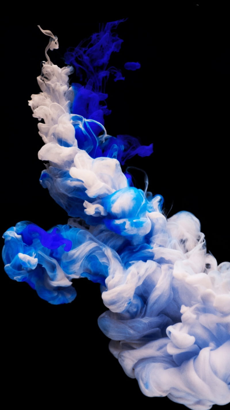 and some more smoke, black, blue, colors, colour, mobile, plus, red, super, HD phone wallpaper