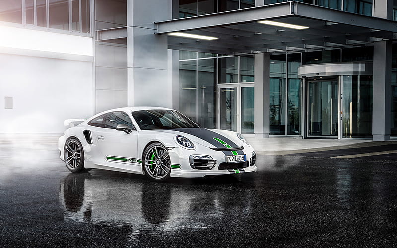 Porsche Custom With Power Kit, porsche, carros, custom, modified, tuned, HD wallpaper
