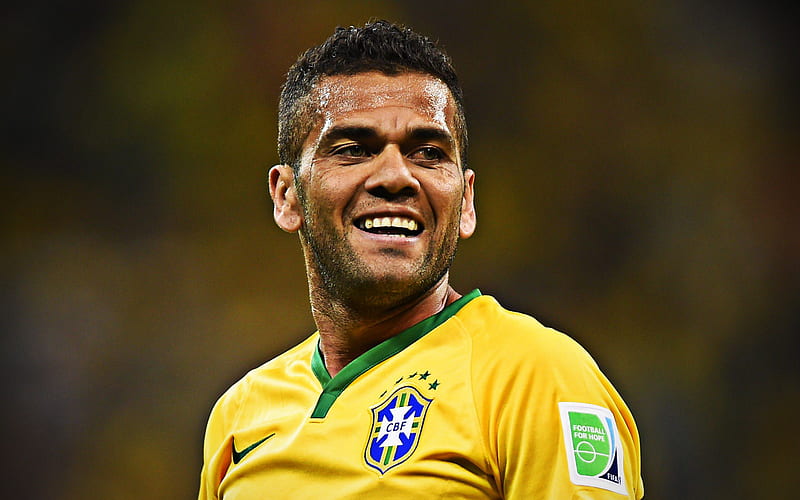 Soccer, Dani Alves, Brazil National Football Team, HD wallpaper